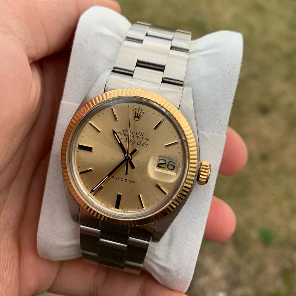 SOLD***Rolex Air King Date***SOLD - Picture 2 of 8